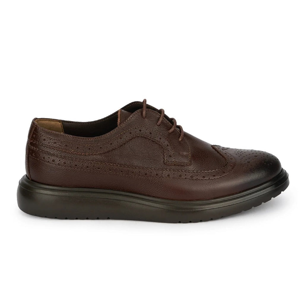 Pantofi Casual Bărbați Piele Naturală Maro Cognac Tivoli - OneShoes