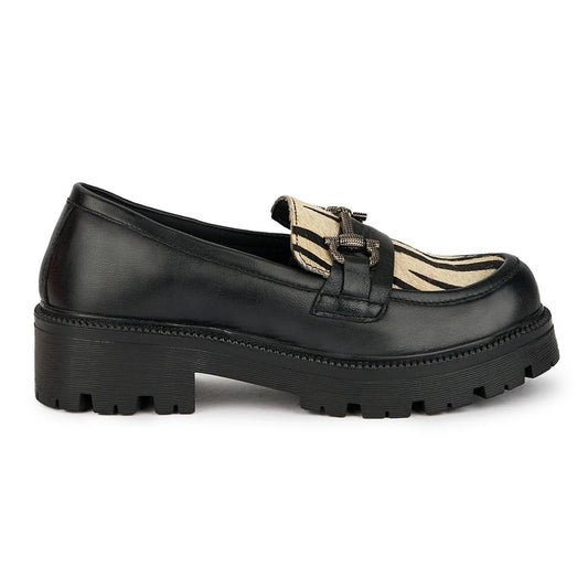 Pantofi Confort Damă Piele Naturală Neagră Madame - OneShoes