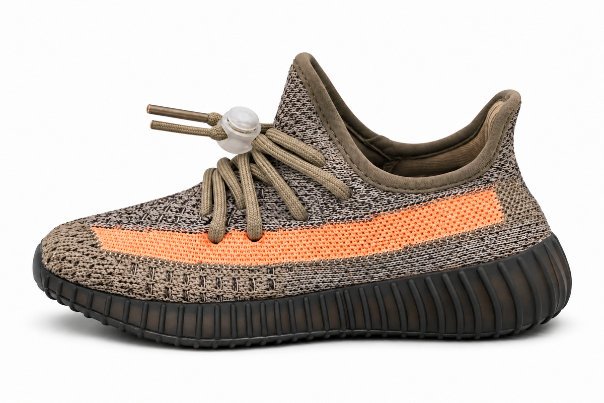 Yeezy Boost 350 V2 Ash Stone ,Copii — vedere laterală