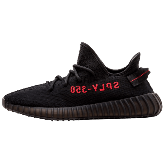 Adidas Yeezy Boost 350 V2 'Black Red' — vedere laterală