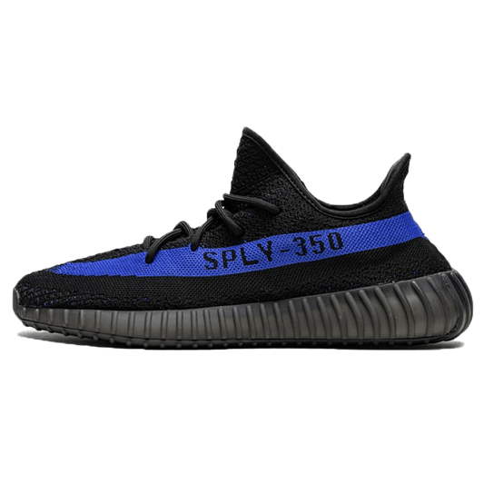 Yeezy Boost 350 V2 Dazzling Blue — vedere laterală