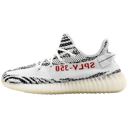Adidas Yeezy Boost 350 V2 'Zebra' — vedere laterală