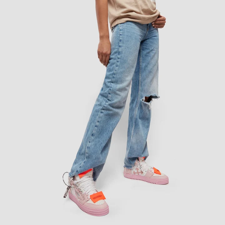 Off-White 3.0 Off Court leather sneakers White Pink